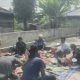 Bhabinkamtibmas Polsek Batang Angkola, Aipda Frengki Napitupulu, saat melaksanakan Patroli dan sambang sekaligus pengamanan pelaksanaan pemotongan hewan kurban di Kelurahan Pintu Padang I