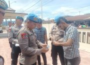 Tegakkan Disiplin, Polres Tapsel Gaktiblin Personel Dua Polsek Jajaran