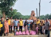 Polsek Padang Bolak Berbagi dan Peduli Situs Sejarah Candi Bahal