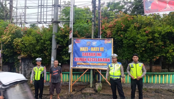 Polres Padangsidimpuan Imbau Keselamatan Berlalulintas Lewat Baliho