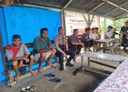 Saat Sambang Desa, Polsek Batang Toru Sampaikan Pesan Kamtibmas