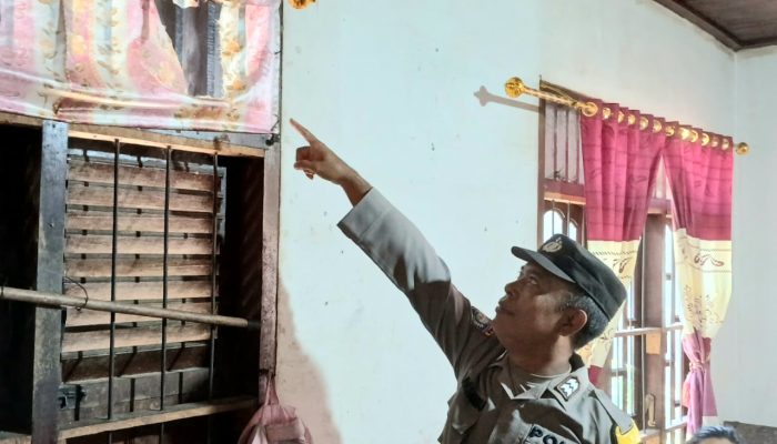 Suami Intimidasi Istri, Polsek Batang Angkola Bergerak Cek TKP