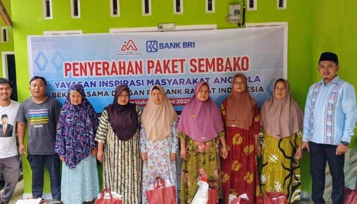 BRI Sidimpuan Salurkan 1.000 Paket Sembako untuk Warga Tapsel