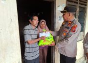 HUT Bhayangkara ke-79, Puluhan Warga Sipirok Disantuni Kapolres Tapsel
