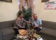 Tak Hanya Memimpin, Empati AKBP Yasir Terbukti Langsung saat Datangi Personel yang Sakit Menahun