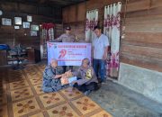 Berbagi Jelang HUT Bhayangkara, Polsek Batang Toru Hadirkan Kasih ke Masyarakat