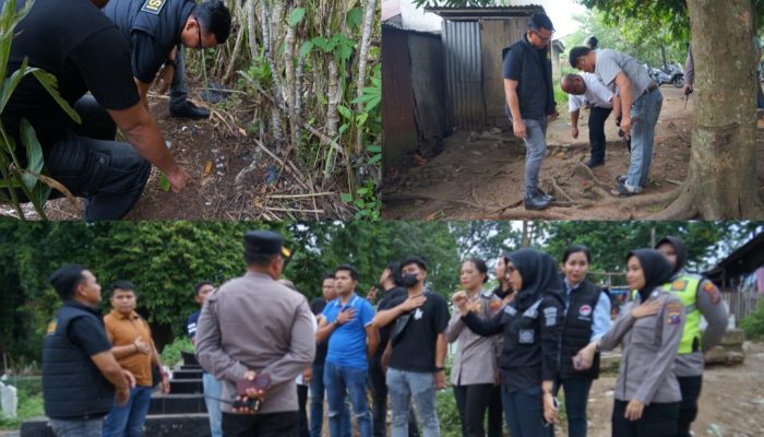 Bong dan Plastik Klip Disita Polres Padangsidimpuan saat GSN
