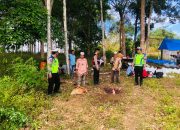 Ciptakan Rasa Aman, Polres Tapsel Patroli ke Pemotongan Kurban dan Objek Wisata