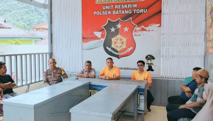 Polsek Batang Toru Jadi Penengah, Kasus Pencurian Diselesaikan Tanpa Persidangan