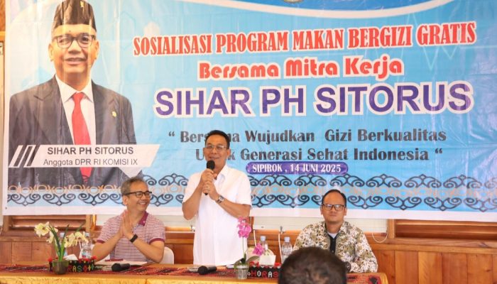 Gus Irawan dan Sihar Sitorus Kompak Bangun Kampung Halaman Tapsel