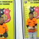 Seorang oknum ASN yang kedapatan memiliki narkotika jenis sabu, JH bersama pemasoknya, ERL, saat menunjukkan barang bukti usai ditangkap pada Operasi Antik yang digelar Tim Opsnal Polsek Padang Bolak
