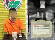 Pria Pengangguran di Sidadi II Bisnis Haram Jual Sabu, Kini Ditangkap Polres Tapsel
