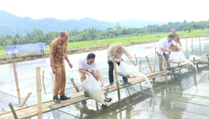 Kunjungi Tapsel, Sabam: Program 1.000 Kolam Bupati Harus Didukung