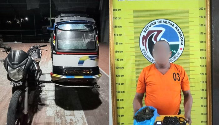 Bukannya Tobat, Eks Napi Sidimpuan Kedapatan Bawa Puluhan Paket Ganja