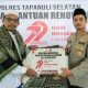 Kapolres Tapsel Salurkan Bantuan Rp50 Juta dan Sembako ke Pesantren