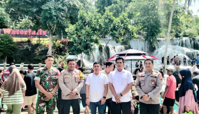 Libur Tahun Baru Hijriah, Polsek Batang Angkola Pengamanan di Aek Sijorni