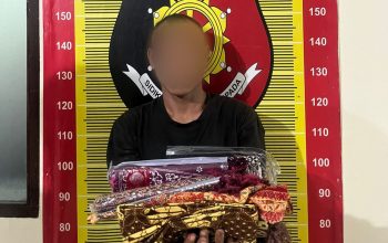 Seorang pria berinisial, HJ, berhasil ditangkap jajaran Satreskrim Polres Padangsidimpuan usai membobol Rumah kontrakan di Jalan Sutan Maujalo
