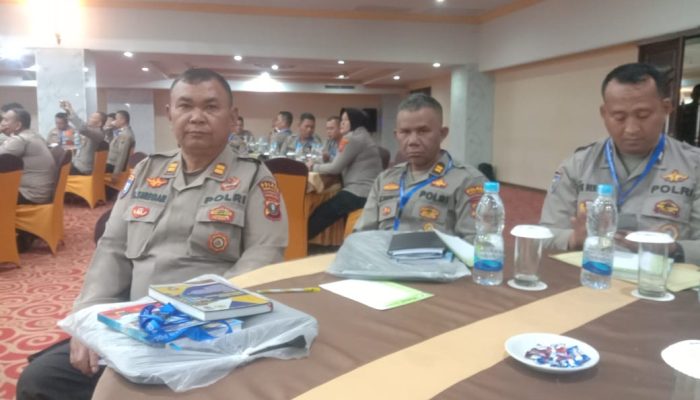 Polres Tapsel Ikuti Pelatihan Strategi Polmas Polda Sumut 2025