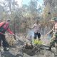 Polsek Padang Bolak Tangani Hotspot di Paluta, Api Berhasil Dipadamkan