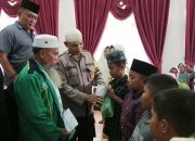 Sinergi Polsek Batang Toru dan Baznas, Anak Yatim dan Fakir Miskin Terima Santunan