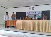 Polsek Batang Toru Pengamanan Penyaluran Santunan Idul Yatama ke 151 Anak Yatim