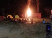 Suasana Opening Ceremony Kemah Cipta Puisi yang bertempat di area SD Lama Desa Sarogodung