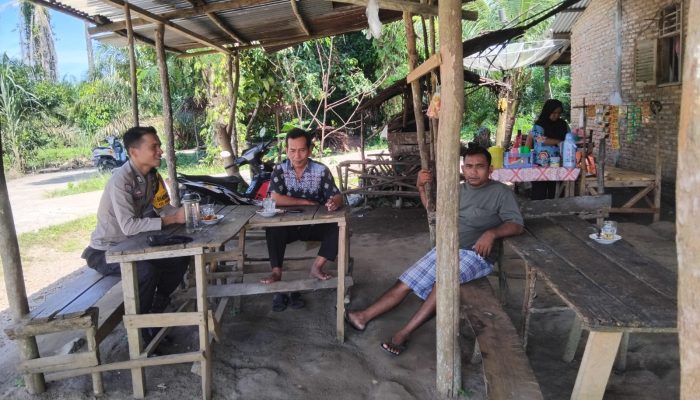 Polsek Dolok Bangun Sinergi Lewat Sambang dan Silaturahmi Warga