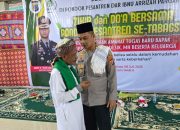 Ulama dan Pimpinan Pondok Pesantren mendoakan AKBP Yasir Ahmadi, yang akan mengemban amanah baru di jajaran Polda Sumut di sela kegiatan zikir serta doa bersama