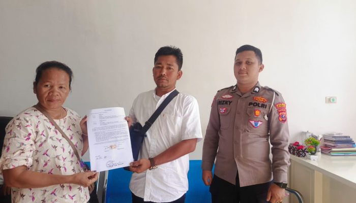 Satlantas Polres Tapsel Sukses Memediasi Perkara Lalulintas hingga Berdamai