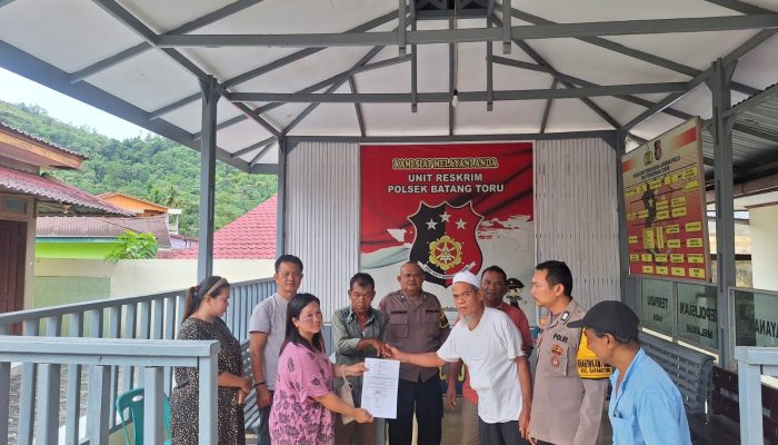 Polsek Batang Toru Selesaikan Kasus Pengancaman Lewat Problem Solving