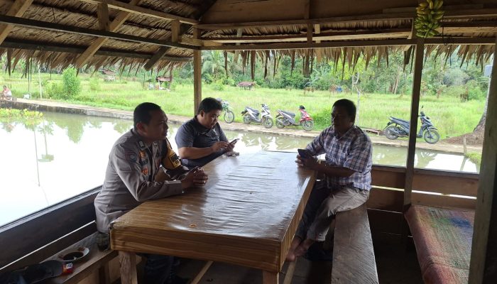 Sambangi Warga, Polsek Batang Toru Ajak Jaga Kamtibmas dan Jauhi Narkoba