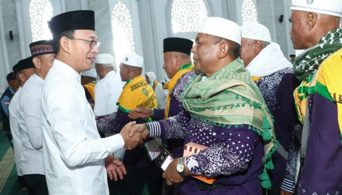 Sambut 174 Jamaah Haji Asal Tapsel, Gus Irawan: Semoga Jadi Haji Mabrur