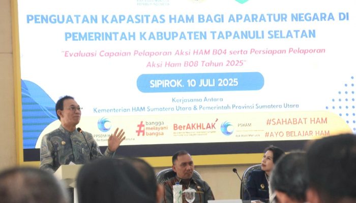 Pemkab Tapsel Fokus Tingkatkan Implementasi HAM di Layanan Publik