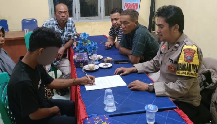 Mediasi Kasus Pencurian Ternak di Desa Sipangko Berakhir Damai