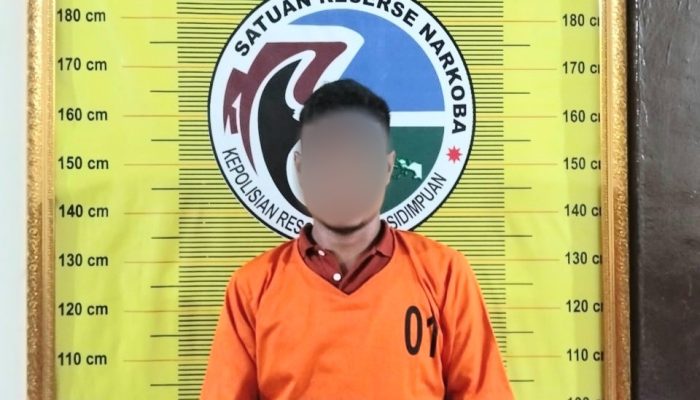 Sabu Belum Sempat Dijual, Residivis Narkoba di Sidimpuan Keburu Diciduk