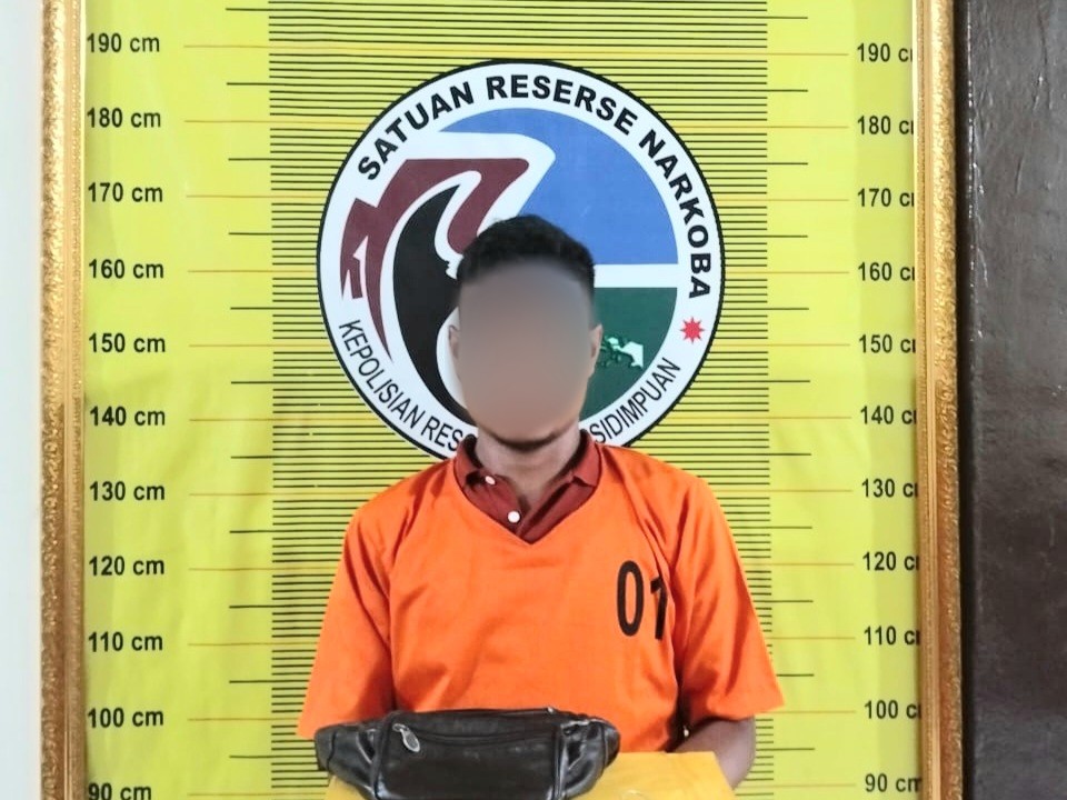 Seorang pria berinisial, MAH, keburu ditangkap Tim Opsnal Sat Resnarkoba Polres Padangsidimpuan bersama barang bukti narkotika jenis sabu sebelum sempat menjualnya