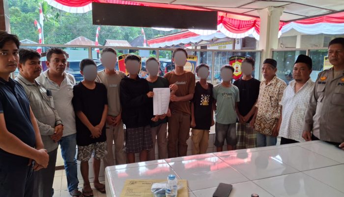 Aksi Bullying Viral di Medsos Berakhir Damai Usai Dimediasi Polsek Batang Angkola
