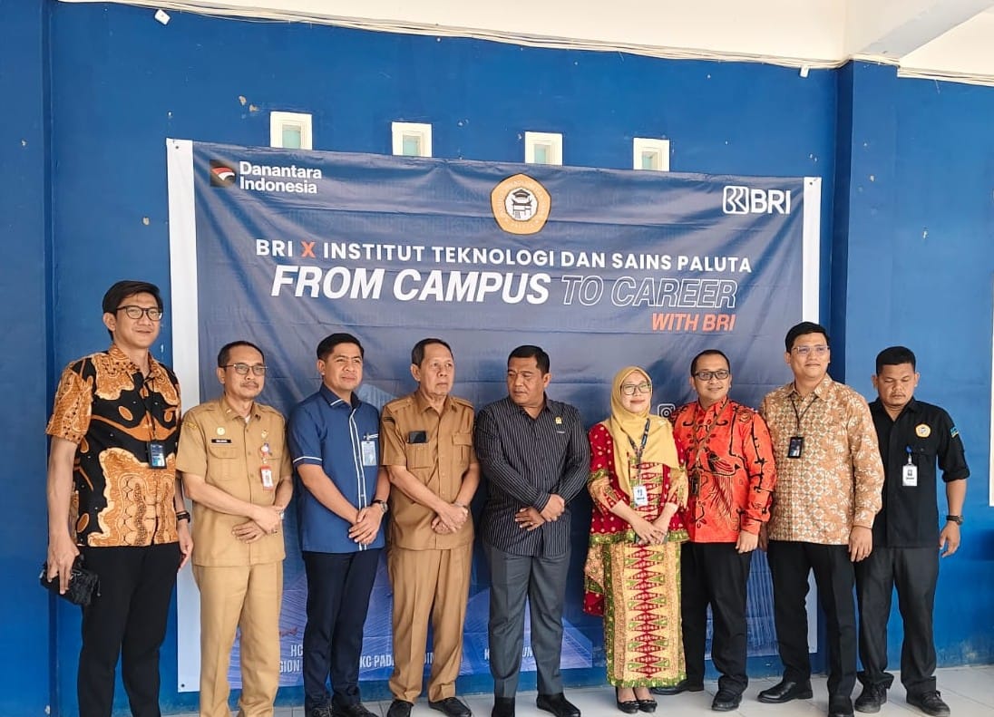 BRI dan ITS Paluta menggelar kegiatan from Campus to Career with BRI