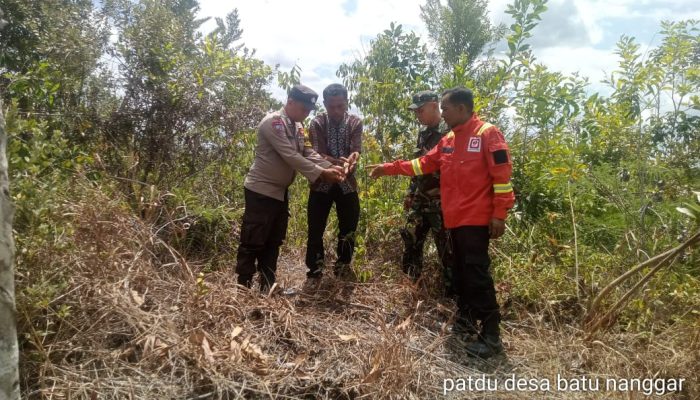 Antisipasi Karhutla, Polsek Padang Bolak Patroli Gabungan