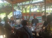 Proses pencarian terhadap orang yang sempat dikabarkan hilang oleh personel Polres Tapsel dan Polsek Batang Angkola