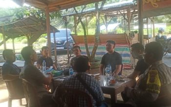 Proses pencarian terhadap orang yang sempat dikabarkan hilang oleh personel Polres Tapsel dan Polsek Batang Angkola
