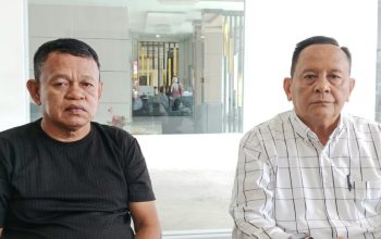 Imran alias Atan Kibot didampingi Kuasa Hukumnya, Kompol (Purn) Dr Anderson Siringoringo, akan melaporkan balik Dtm Syarifuddin ke Polres Asahan