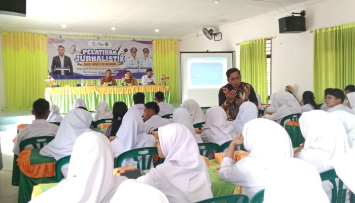 Pelatihan di Sekolah, SMSI Kota Padangsidimpuan Tanamkan Literasi Bermedia yang Sehat ke Siswa