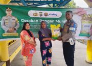 Gelar GPM, Polsek Padang Bolak Salurkan 605 Kg Beras ke Warga