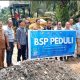 PT BSP Tbk Salurkan CSR, Perbaiki Jalan Desa di Asahan dengan 2 Alat Berat