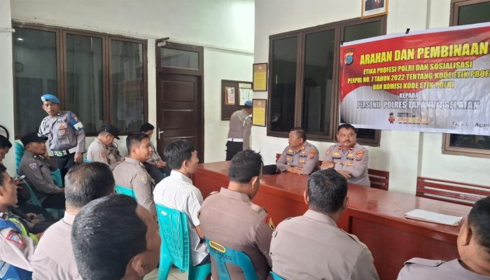 Propam Polres Tapsel Gelar Gaktiblin di Polsek Padang Bolak dan Dolok
