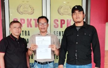 DPC LSM PKRI usai melaporkan Kakan Kemenag ke Polres Asahan
