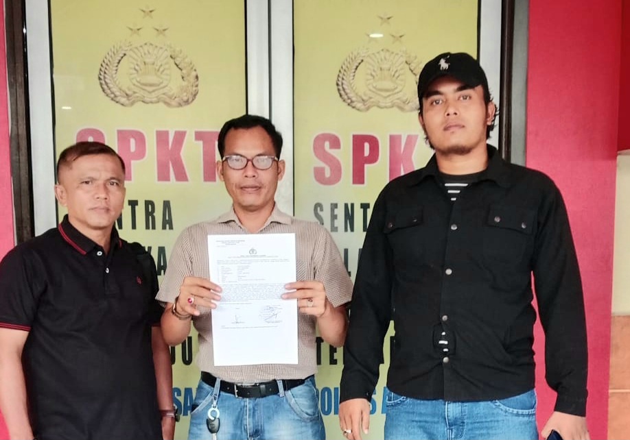 DPC LSM PKRI usai melaporkan Kakan Kemenag ke Polres Asahan