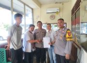 Personel Polsek Batang Toru sukses memediasi perselisihan antar warga soal sumur bor hingga berakhir damai