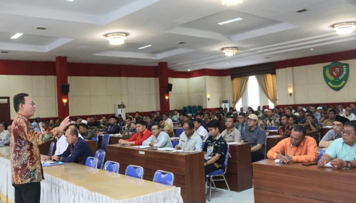 Bupati Tapsel Fokuskan 20 Persen DD untuk Ketahanan Pangan